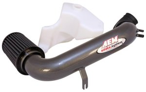 Hyundai Genesis Coupe Performance Air Intake - AEM Induction - Dryflow - Silver - `10-`12